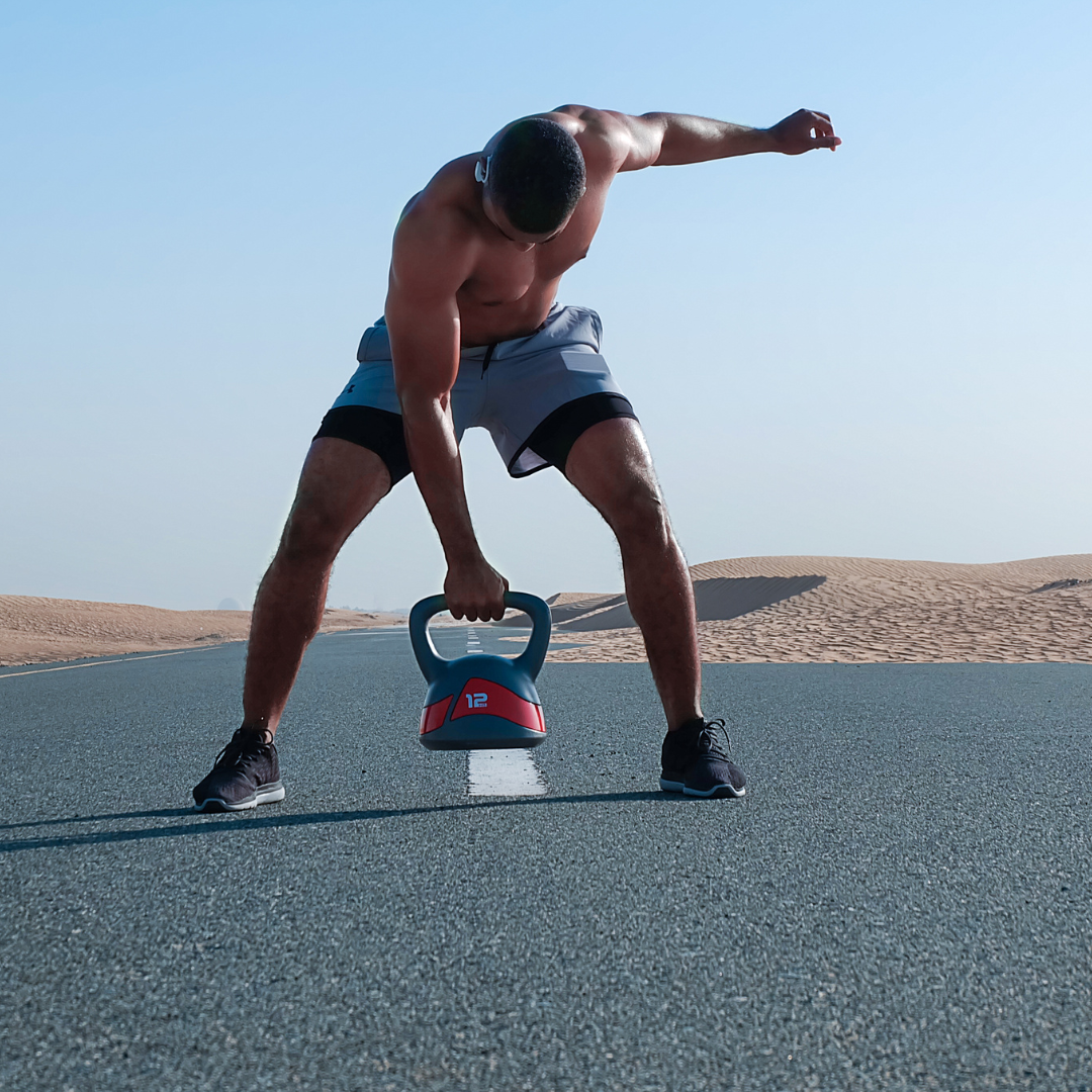 Man Working out outside